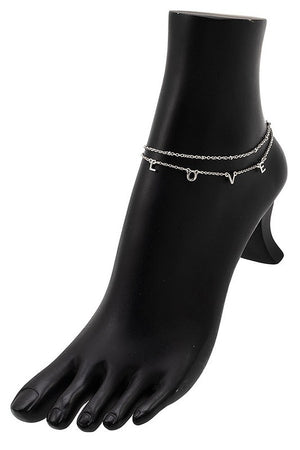 Love Accent Anklet