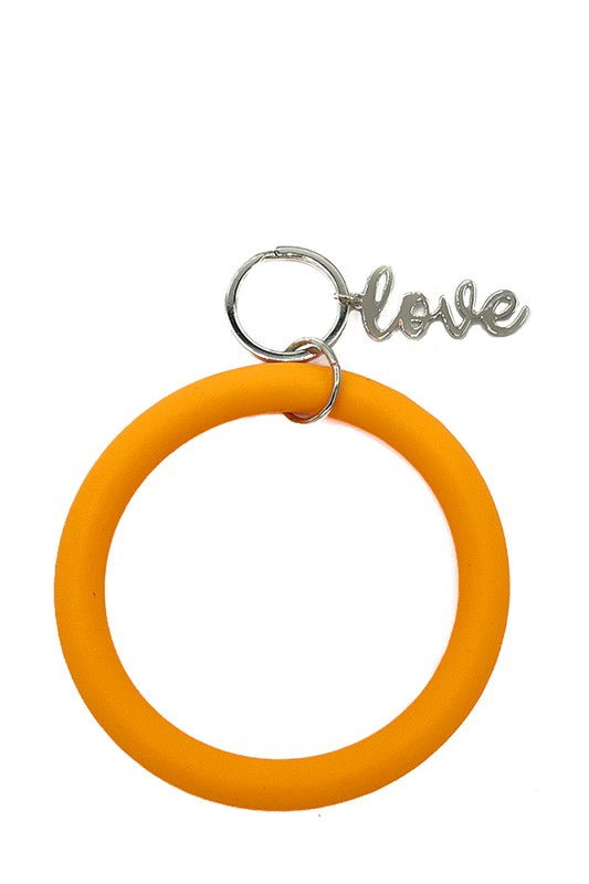 Love Ring Bracelet Keychain