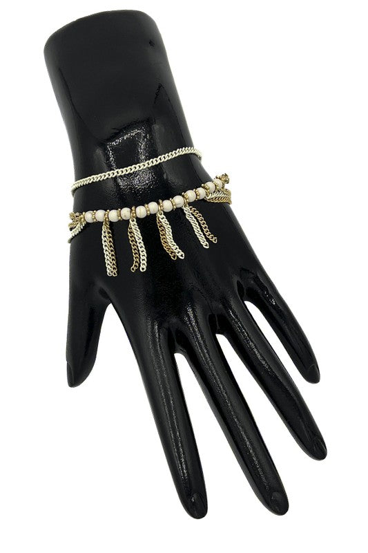 Dangle Chain Brad Bracelet