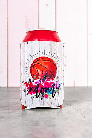 BASKETBALL MOM PRINT DRINK SLEEVE
