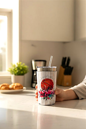 BASKETBALL MOM PRINT DRINK SLEEVE