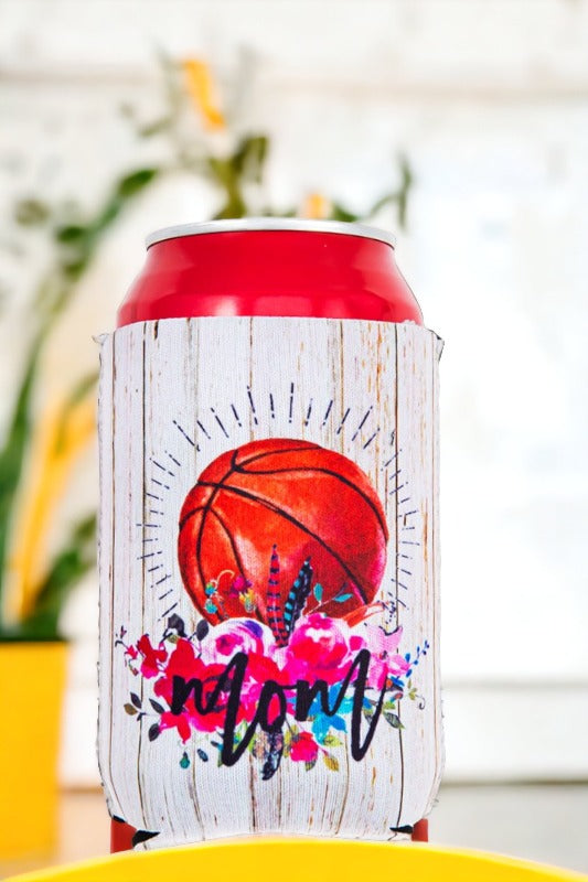 Basketball Mom Print Drink Sleeve