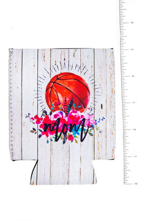 Basketball Mom Print Drink Sleeve