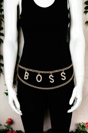 BOSS Link Chain Belt