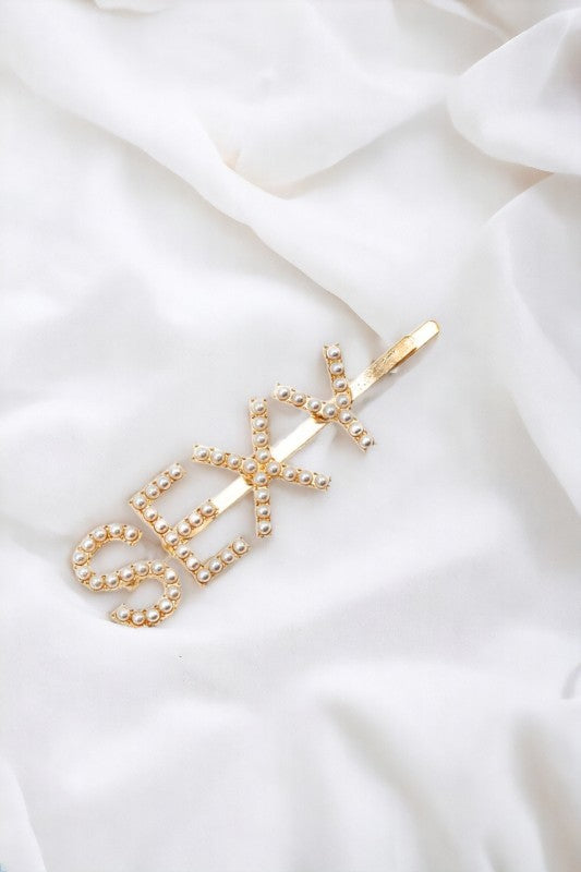 SEXY Pearl Accent Hair Pin