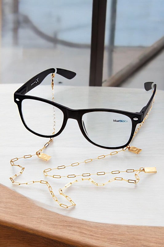 GOLD CHAIN GLASSES RETAINER