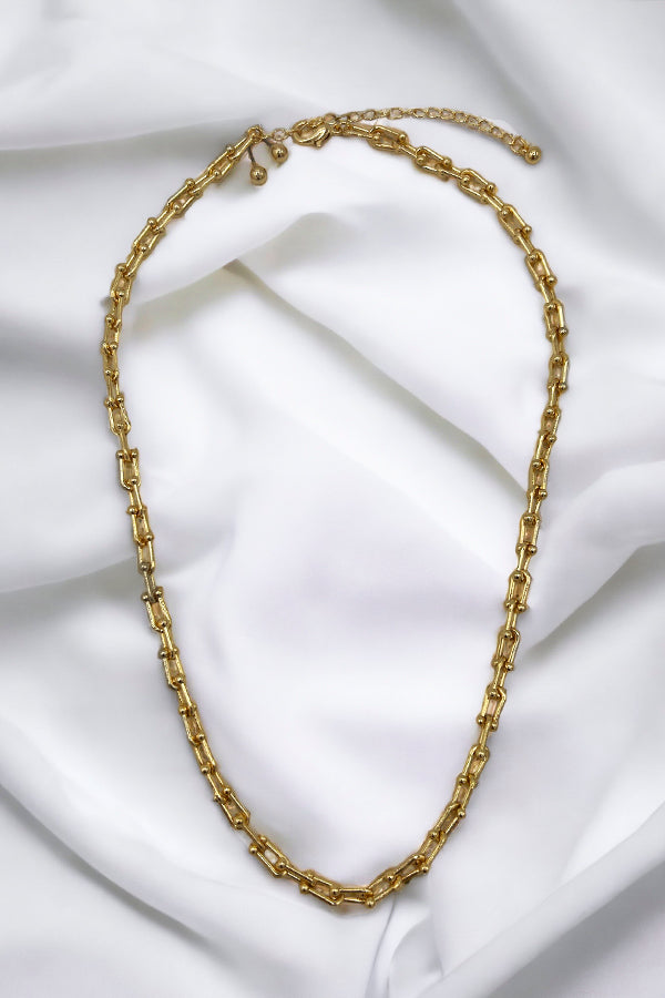 Chain Link Necklace Set