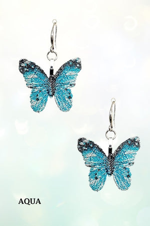 BUTTERFLY DANGLE EARRING
