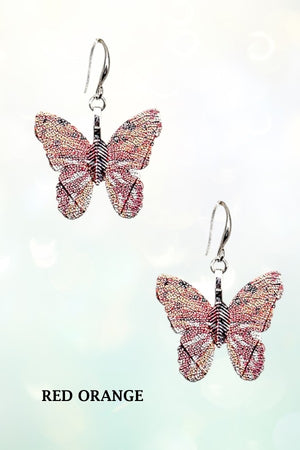 BUTTERFLY DANGLE EARRING