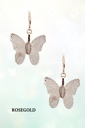 BUTTERFLY DANGLE EARRING