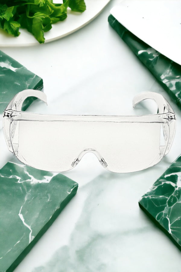 Clear Lens Fashion Shield Glasses