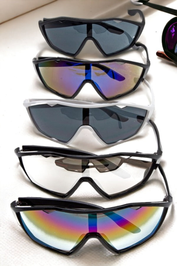 Goggle Style Sunglasses