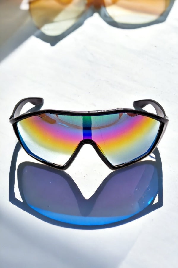 Goggle Style Sunglasses