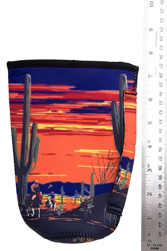 Desert Print Long Cup Sleeve