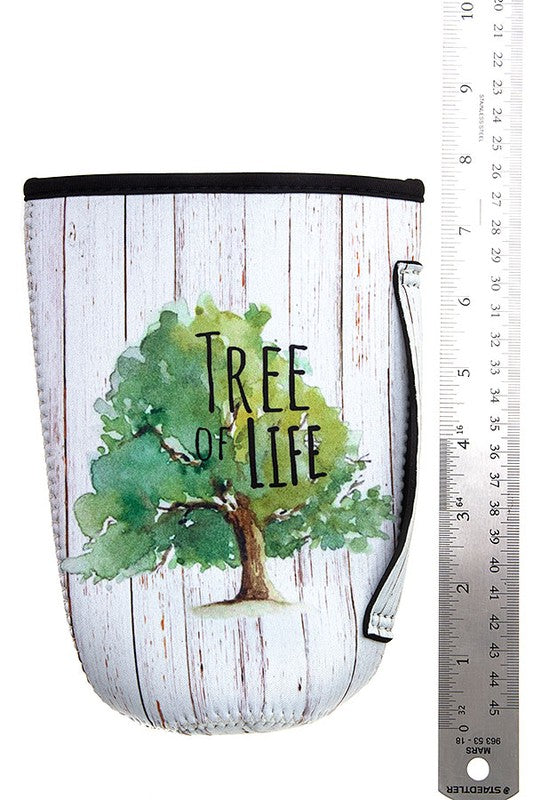 Tree Of Life Print Cup Sleeve