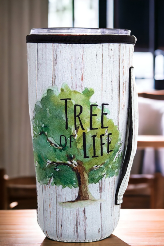 Tree Of Life Print Cup Sleeve