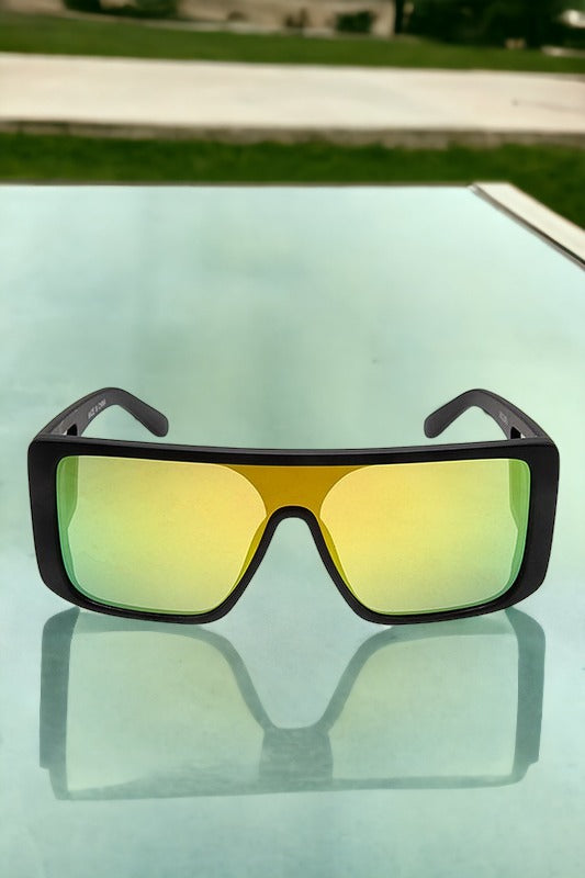 Color Lens Shield Fashion Sunglasses Pack