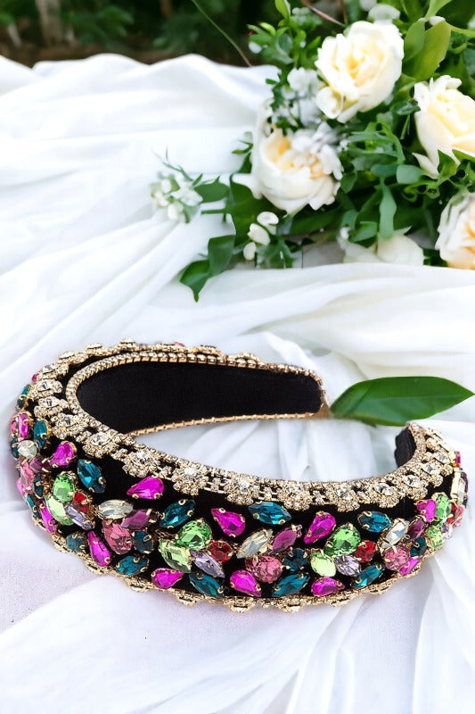 Cluster Gem Chunky Headband