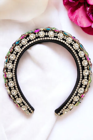 Cluster Gem Chunky Headband