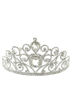 Rhinestone  Detail Fashion Tiara