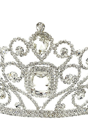 Rhinestone  Detail Fashion Tiara