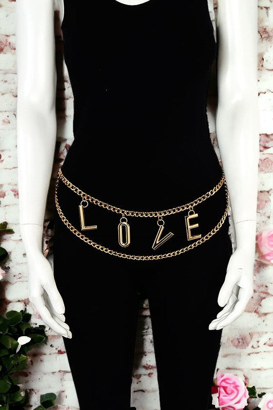 Love Link Chain Belt