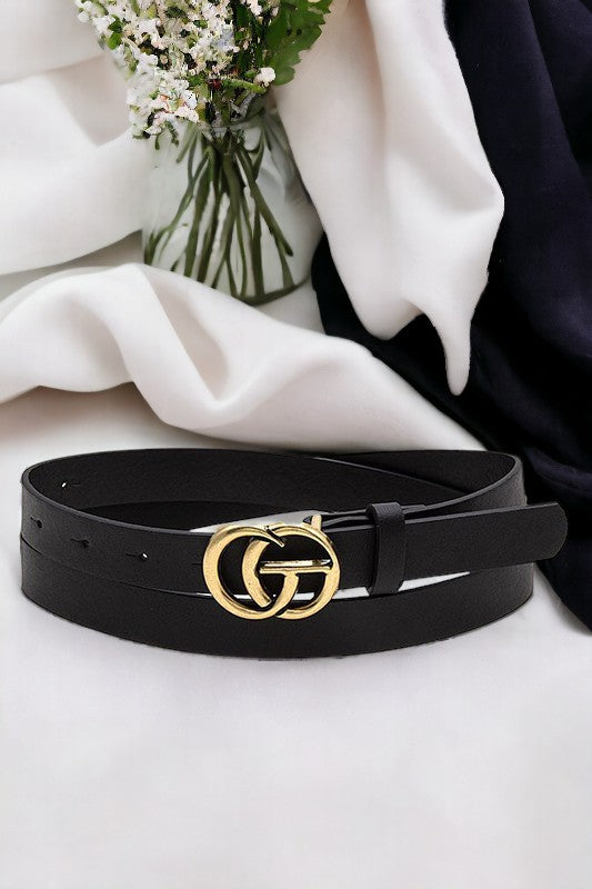 Fashion Faux Leather Belt