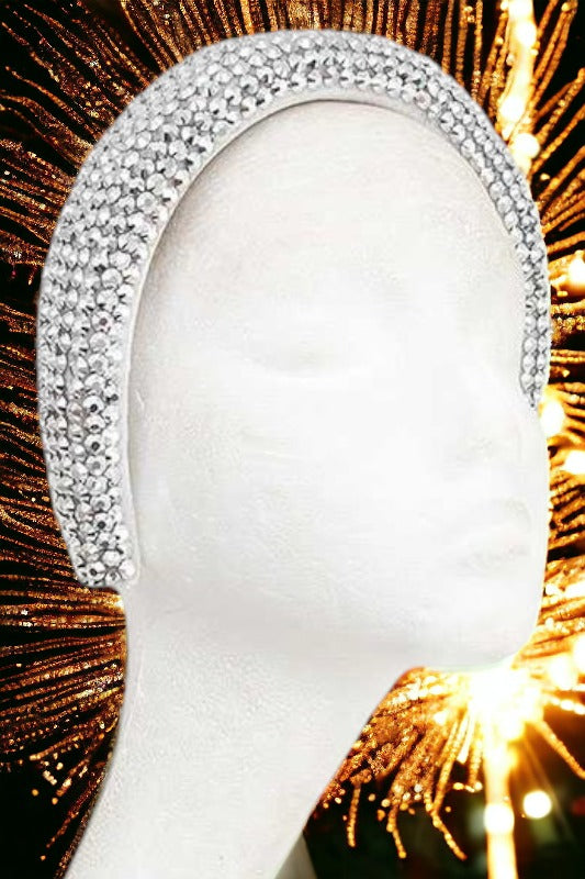 Rhinestone Pave Chunky Headband