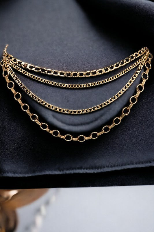 Mix Layered Chain Belt