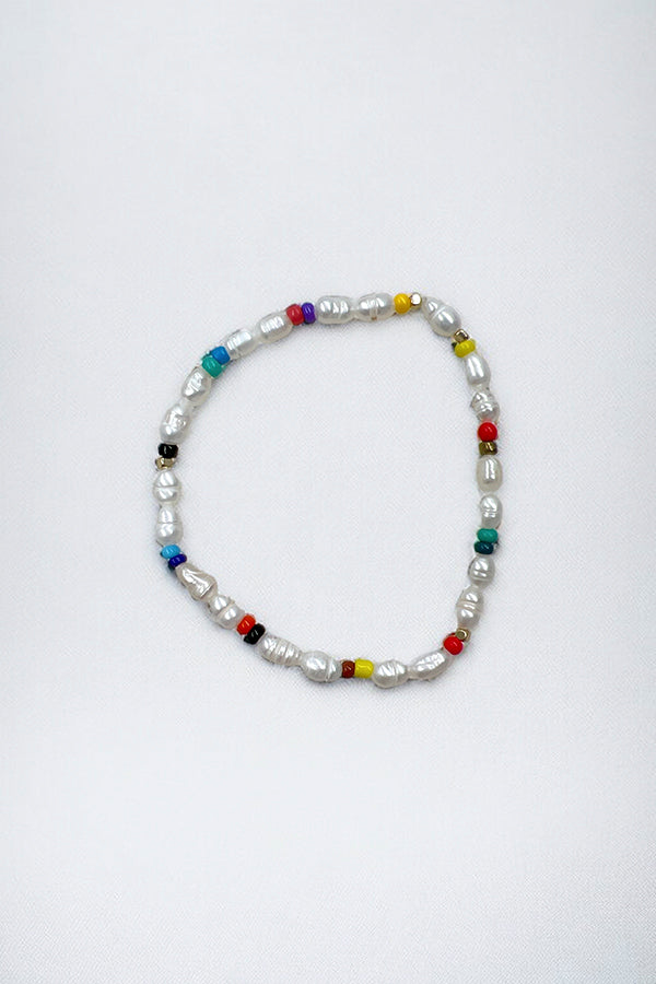 Freshwater Pearl Bead Bracelet