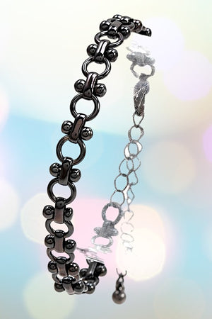 CIRCLE CHAIN LINK BRACELET