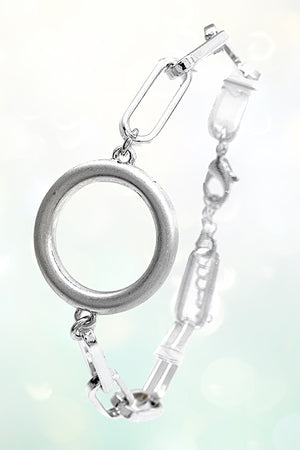 RING LINK CHAIN BRACELET