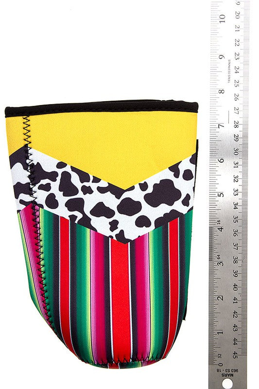 Mix Print Long Cup Sleeve
