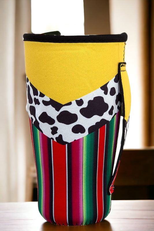 Mix Print Long Cup Sleeve