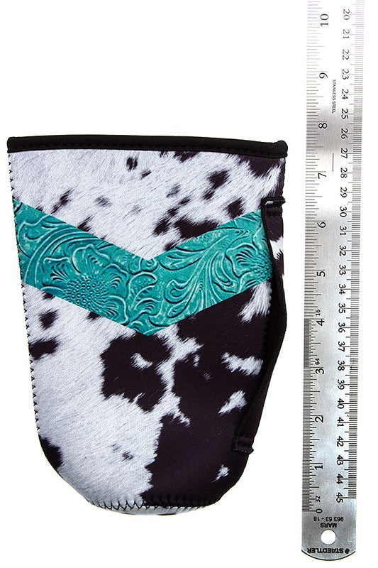 Cow Print Cup Sleeve