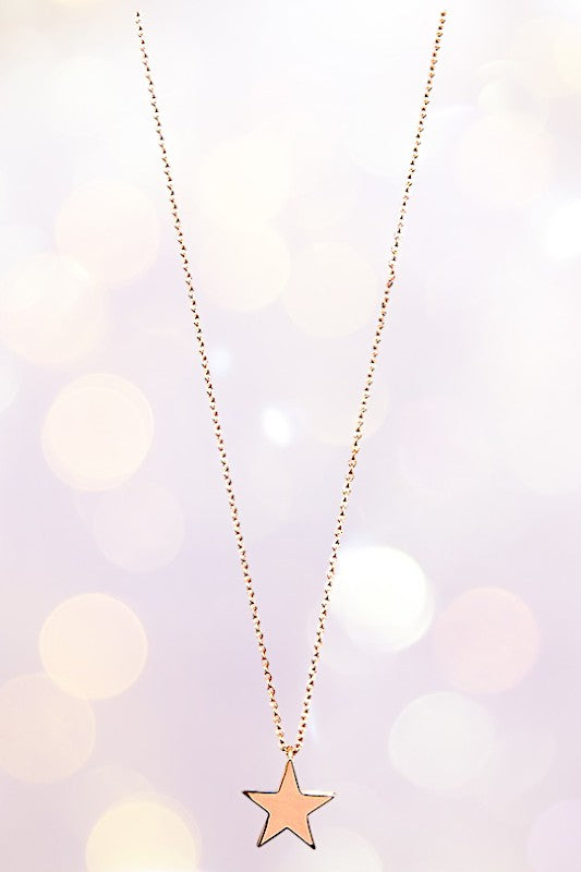 STAR PENDANT NECKLACE