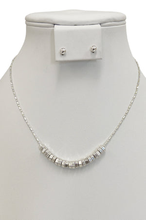 Hexagon Link Necklace