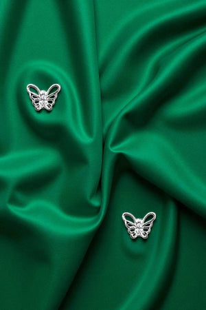 SMALL BUTTERFLY POST EARRING