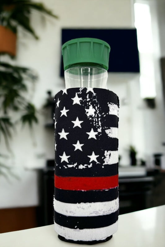 Flag Print Bottle Cooler