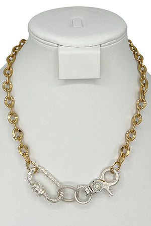 Chain Edge Fashion Necklace