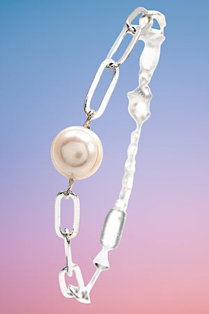 ORB PEARL CHAIN BRACELET