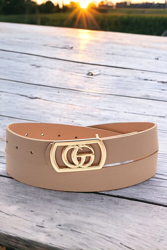 Fashion Accent Buckle Belt