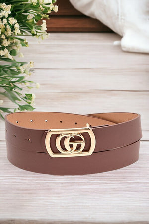 Fashion Accent Buckle Belt