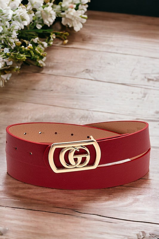 Fashion Accent Buckle Belt