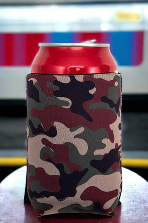 Camo Print Drink Sleeve