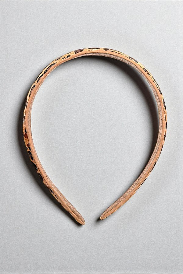 ANIMAL PRINT HEADBAND