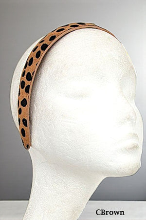 ANIMAL PRINT HEADBAND