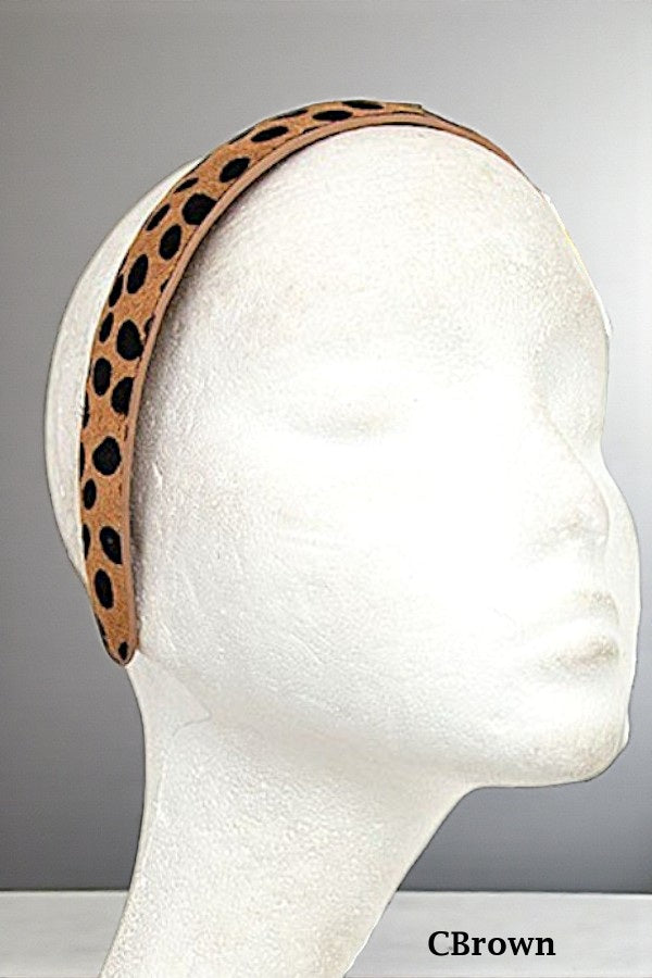 ANIMAL PRINT HEADBAND