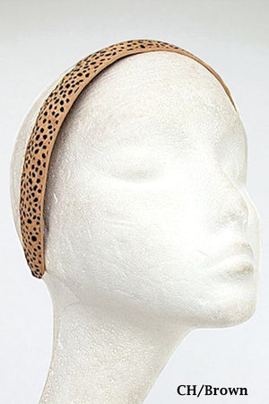 ANIMAL PRINT HEADBAND