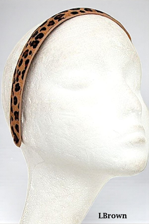 ANIMAL PRINT HEADBAND